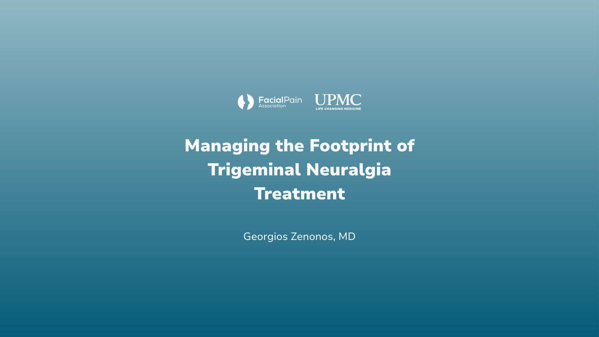 Managing the Footprint of Trigeminal Neuralgia Treatment
